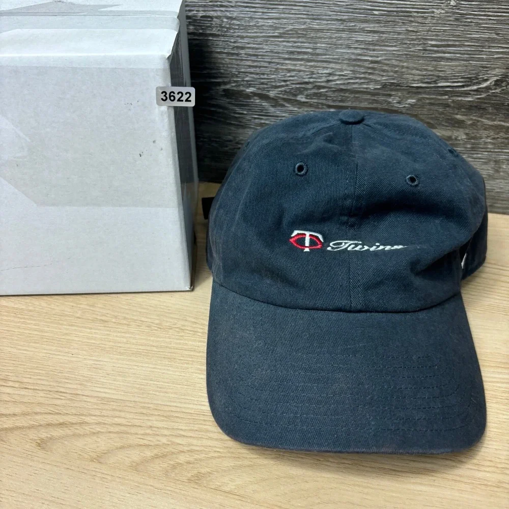 Minnesota‎ Twins Hat Cap Strap Back Womens MLB Baseball Blue Adjustable 47
